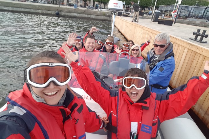 a group of people that are standing in the snow
