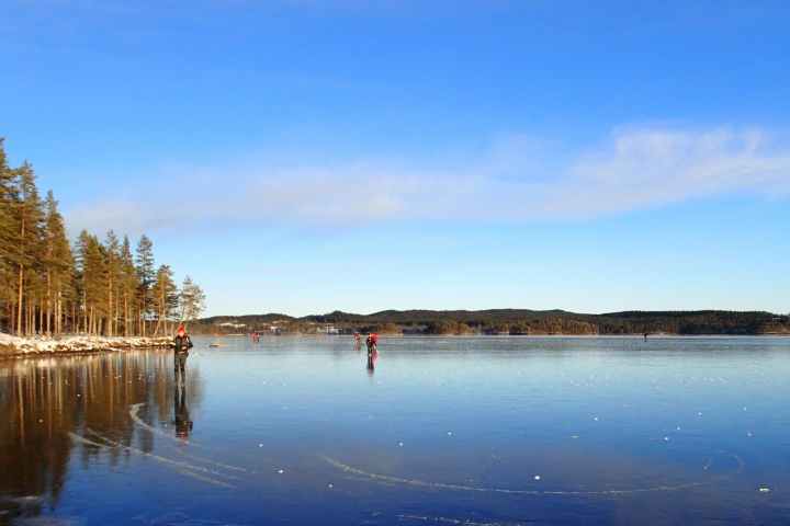 a large body of water