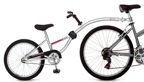 a wheel of a bicycle