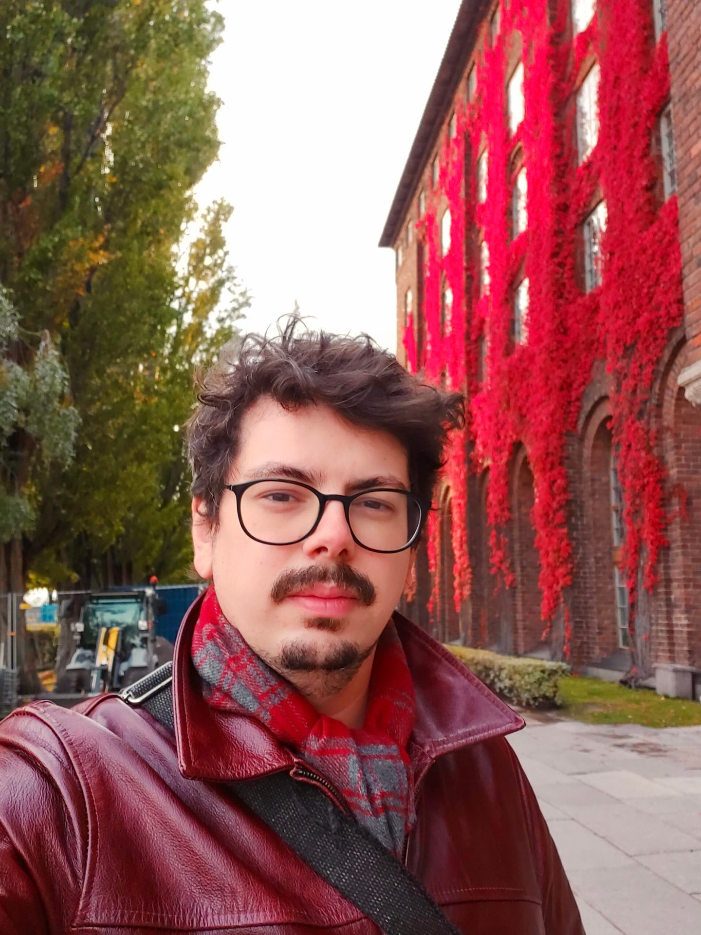 LucasF a man wearing sunglasses taking a selfie
